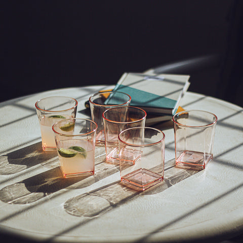 Party Acrylic Glass Model-1 Set (6 pieces)