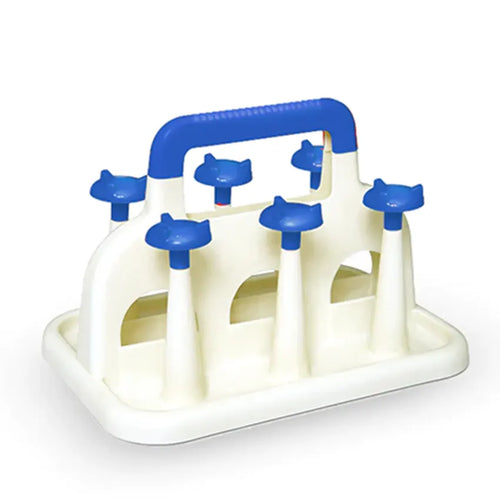 Snoopy Glass Stand in Blue