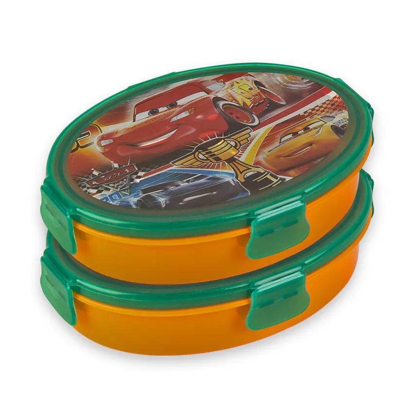 Mini Lunch Box 2 pcs set in Orange - 250ml
