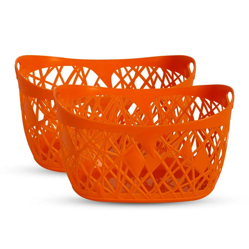 Grace Basket Model-4 2 pcs set orange