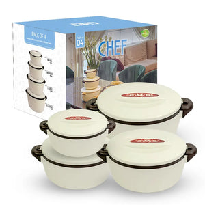 Chef Food Warmer Bundle 4 pc set