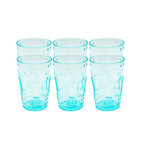 Party Acrylic Glass M-9 Pack of 6 - (250ml)
