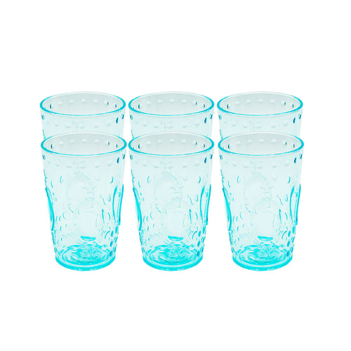 Party Acrylic Glass M-9 Pack of 6 - (250ml)