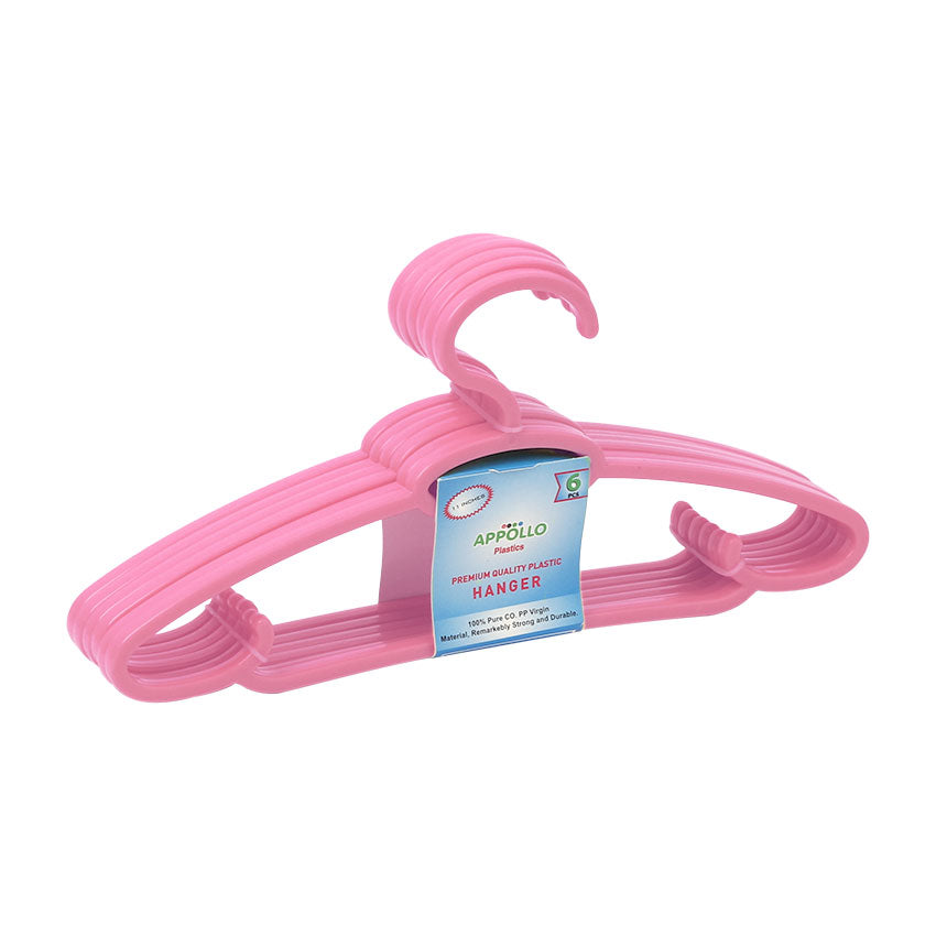 Premio Hanger Pack of 12 - (11inch) Light Pink