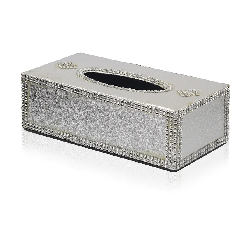 Classic Tissue Box Silver