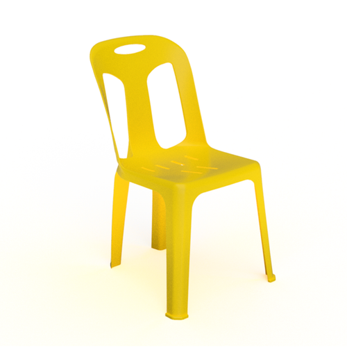 Eva Chair 4 pc set yellow