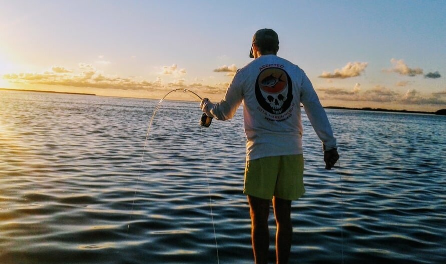 Florida Keys Fly Fishing For Tarpon in Big Pine Key fly fishing the Florida Keys for tarpon