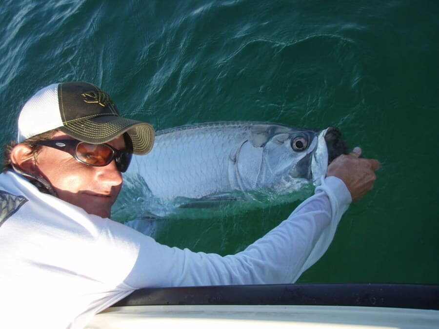 Florida Keys Fly Fishing For Tarpon Happy Guide Florida Keys tarpon fly fishing